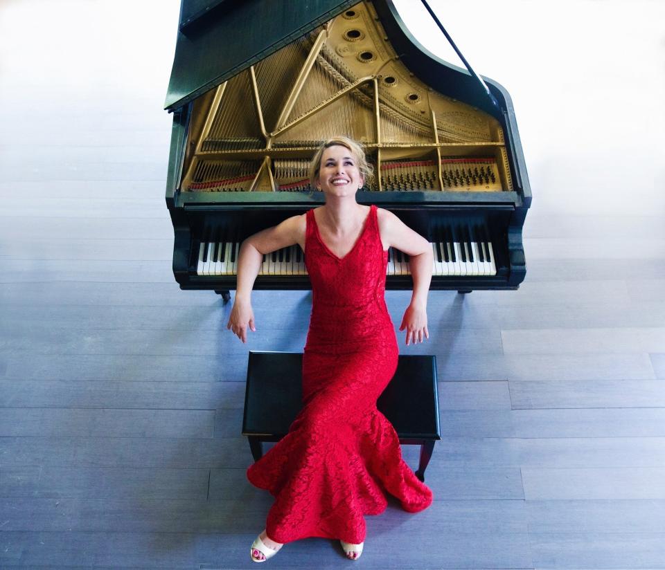Pianist Lindsay Garritson will play with the Space Coast Symphony Orchestra at Satellite High on Jan. 28.