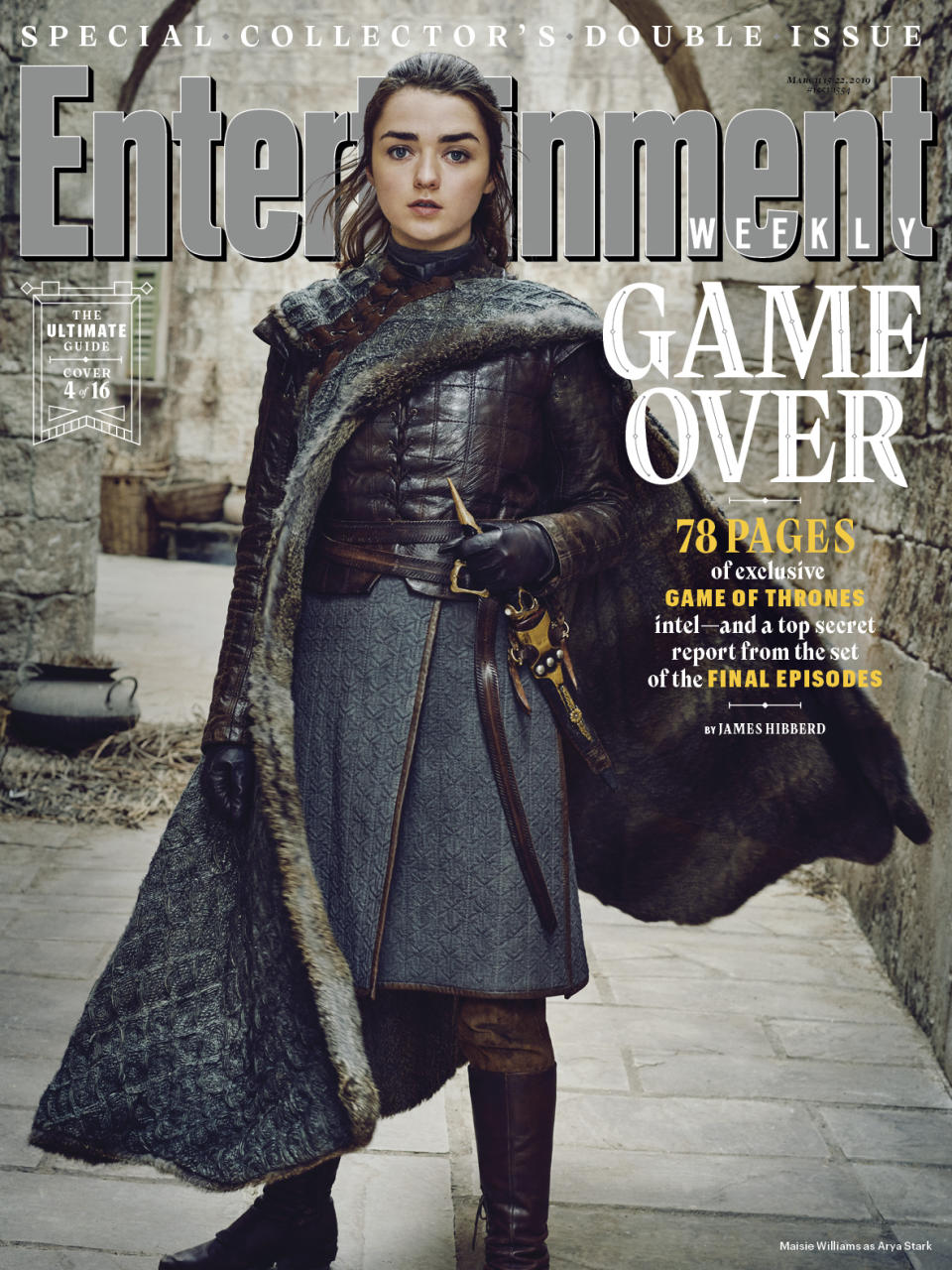 Arya Stark (Photo: Marc Hom for EW)