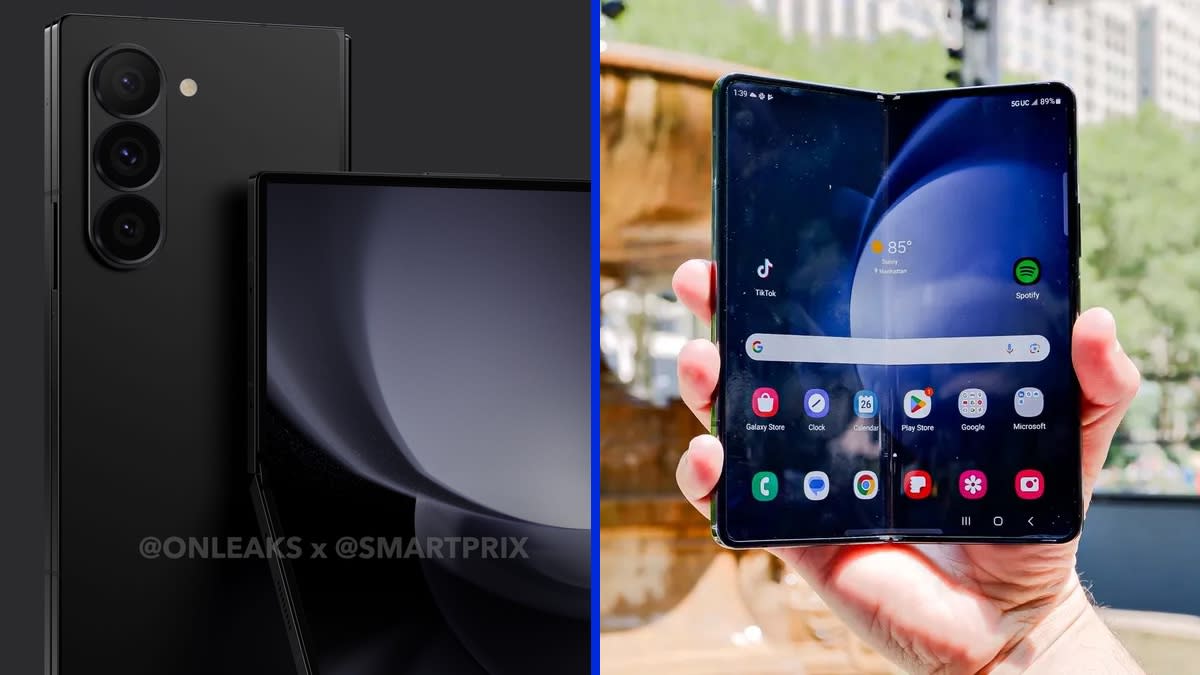  Samsung Galaxy Z Fold 6 vs. Galaxy Z Fold 5. 