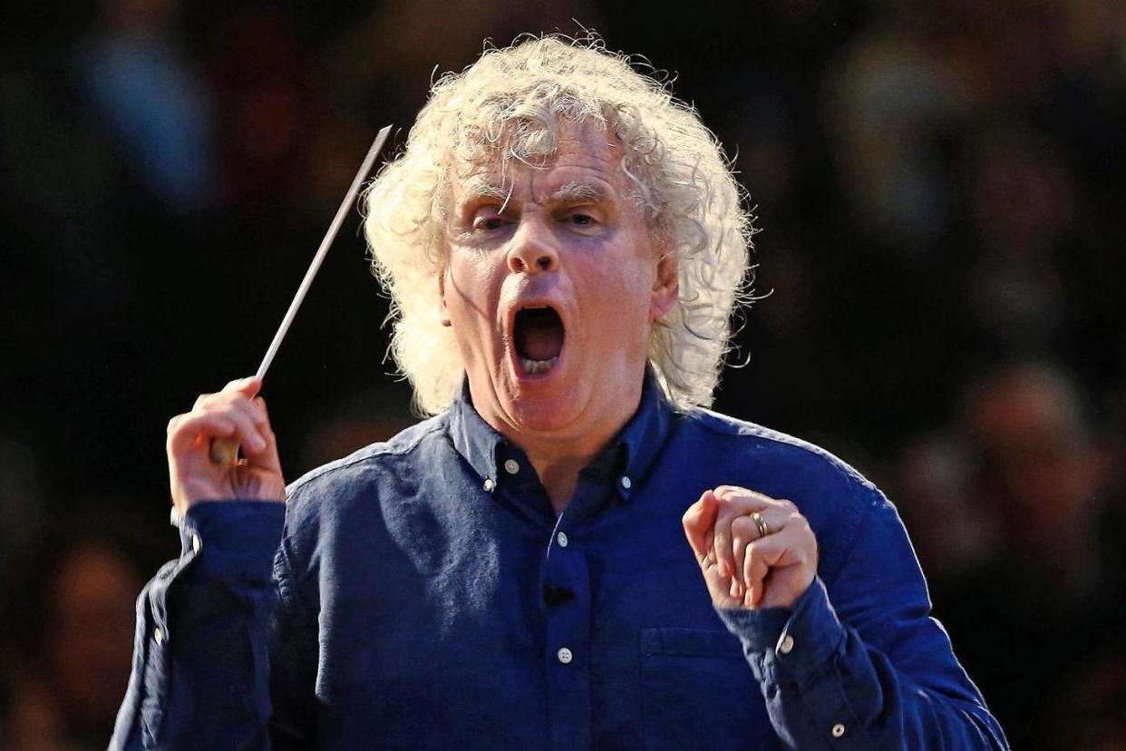 Shaking the celestial vaults: Sir Simon Rattle: Chris Christodoulou