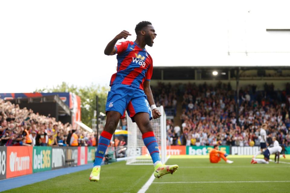 Substitute Odsonne Edouard fired Crystal Palace to victory on debut (Action Images via Reuters)