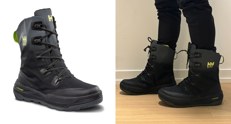 Helly Hansen Men's Bivy 2.0 IceFX T-Max Heat Waterproof Winter Boots review, With thick insulation and ice grips, the Bivy 2.0 can withstand the harshest winter climates (Photos via Mark's & Alex Cyr).