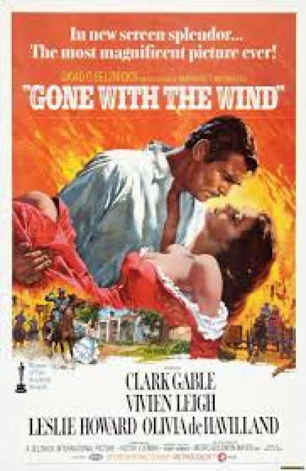 Poster oficial de 'Lo que el viento se llevó'