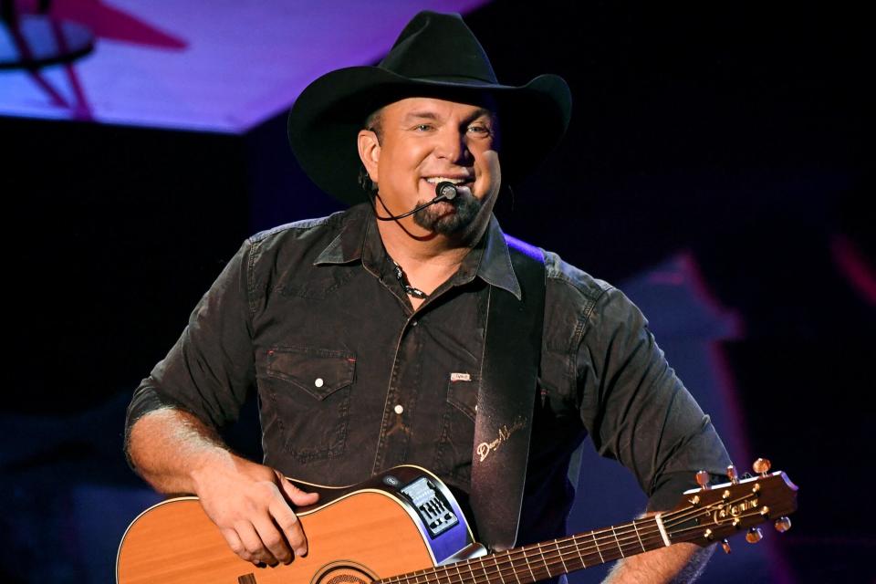 Garth Brooks performs onstage at the 2020 Billboard Music Awards, broadcast on October 14, 2020 at the Dolby Theatre in Los Angeles, CA