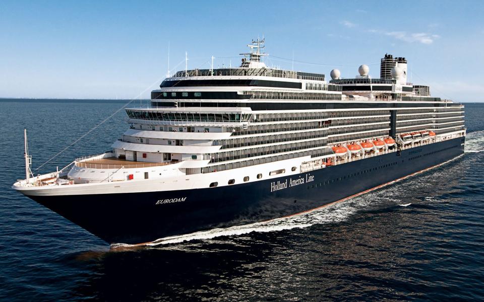 Eurodam will be welcoming passengers once again from August - Holland America Line