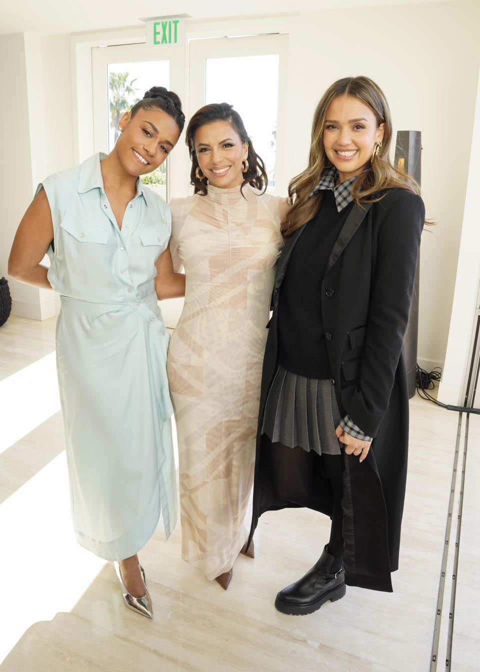 Ariana DeBose, Eva Longoria and Jessica Alba