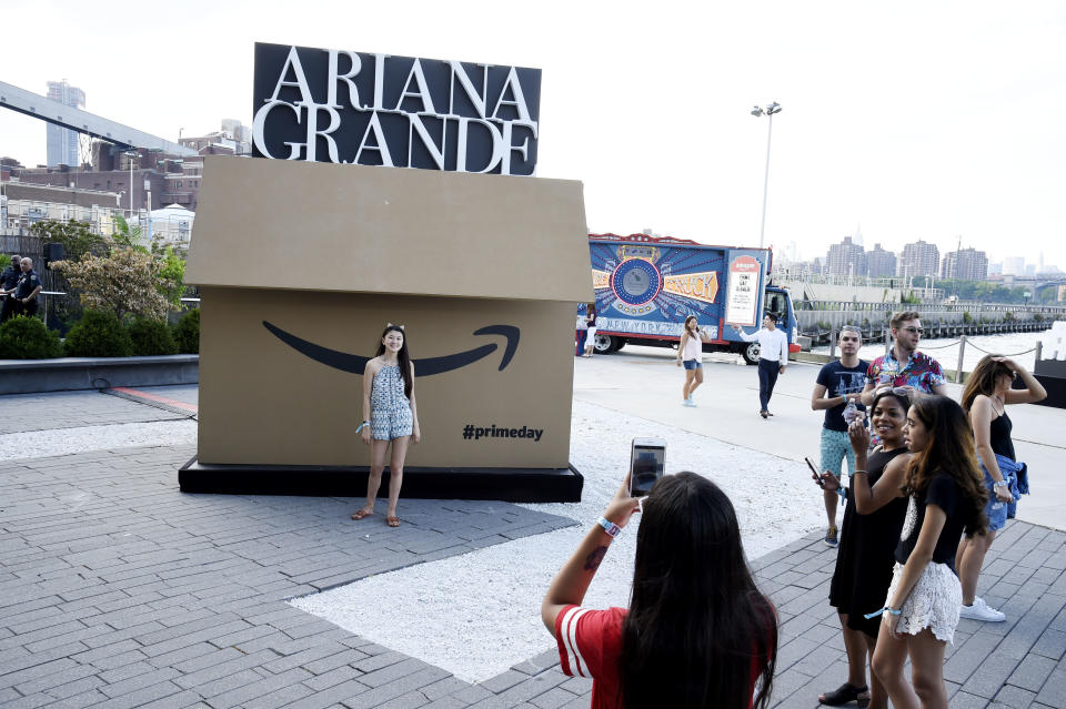 BROOKLYN, NY - JULY 11:  Guests attend the Amazon Music Unboxing Prime Day event on July 11, 2018 in Brooklyn, New York.  (Photo by Kevin Mazur/Getty Images for Amazon)