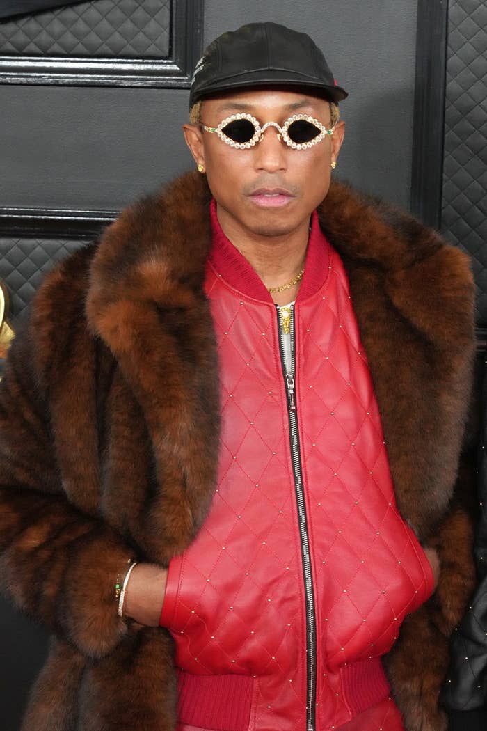 Pharrell Williams at the Grammy's.