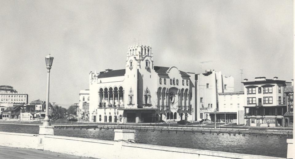 Asbury Park's Mayfair Theatre is pictured in 1954.