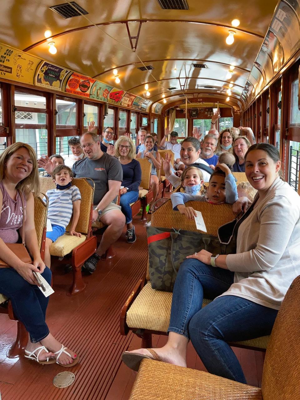 Seashore Trolley Museum’s Ice Cream Nights are the perfect meet-up for class reunions, family reunions and more!