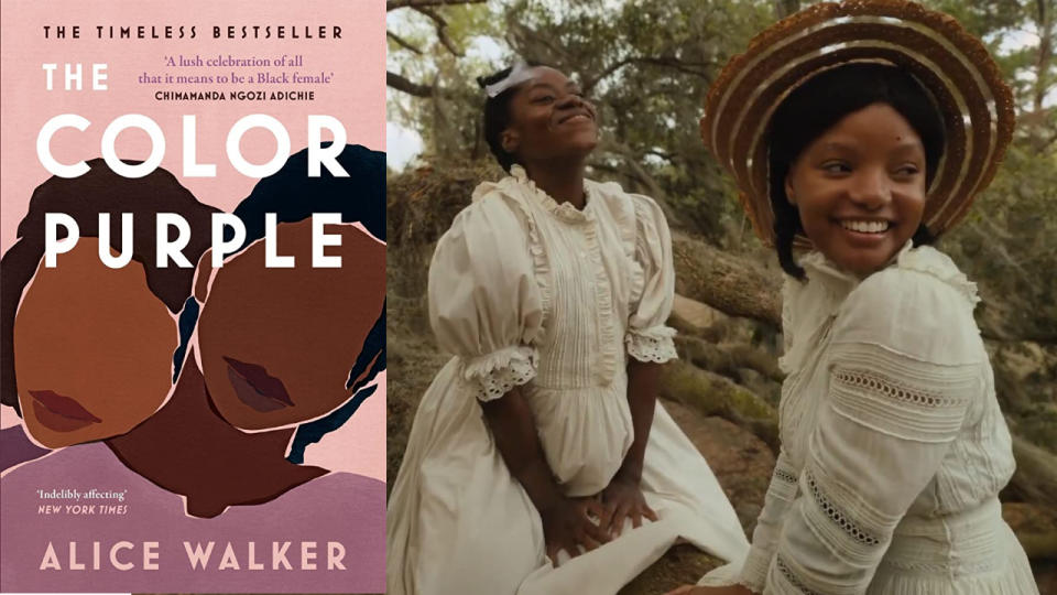 The Color Purple book and 2023 movie