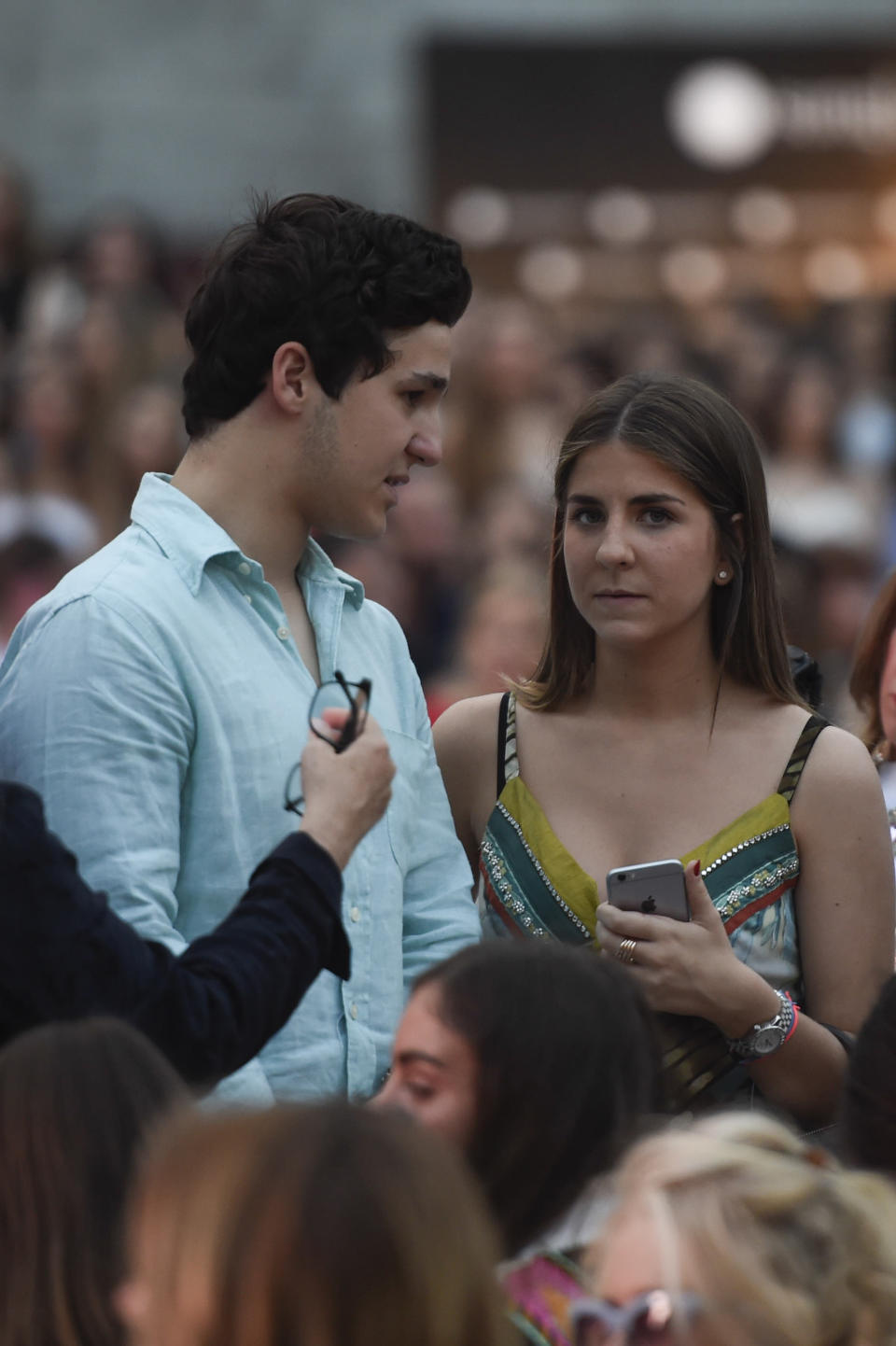 La pareja se conoció en 2014 en el colegio SAFA de Sigüenza, donde Froilán estuvo internado por sus malas notas. Allí se fraguó una amistad que después se convirtió en algo más. Su primera aparición pública fue en un desfile de moda en Las Ventas en junio de 2017. (Foto: Gtres).