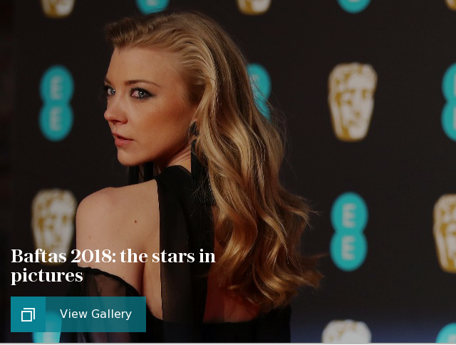 Baftas 2018: the stars in pictures