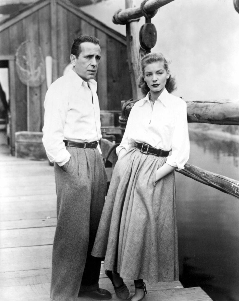 Lauren Bacall and Humphrey Bogart in Key Largo