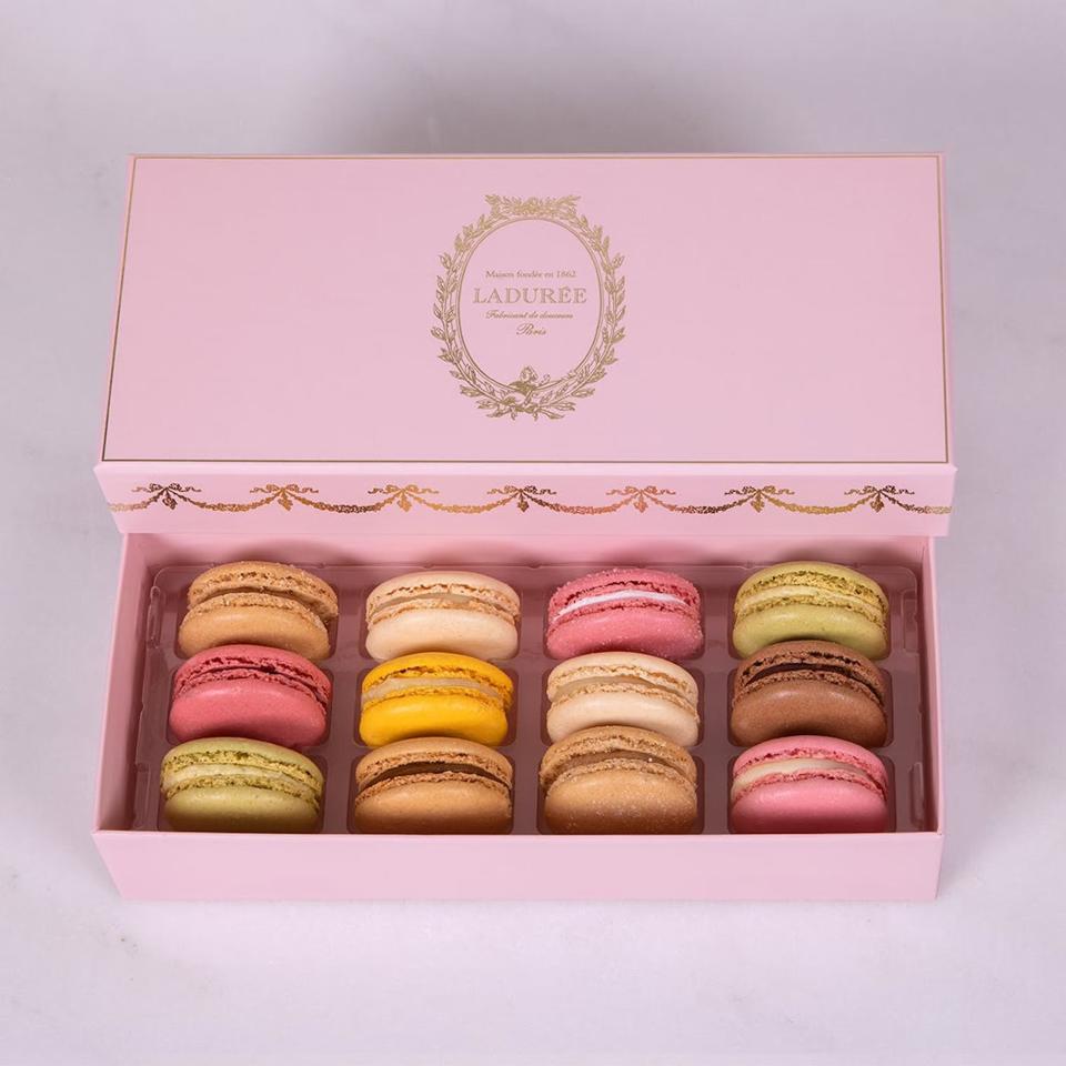 <p><a href="https://go.redirectingat.com?id=74968X1596630&url=https%3A%2F%2Fwww.goldbelly.com%2Fladuree%2Fprestige-pink-box-of-12-macarons%3Fref%3Dmerchant&sref=https%3A%2F%2Fwww.thepioneerwoman.com%2Fholidays-celebrations%2Fgifts%2Fg35048368%2Fvalentines-day-gifts-for-her%2F" rel="nofollow noopener" target="_blank" data-ylk="slk:Shop Now;elm:context_link;itc:0;sec:content-canvas" class="link ">Shop Now</a></p><p>Ladurée Paris Macarons</p><p>goldbelly.com</p><p>$57.00</p><span class="copyright">Goldbelly</span>