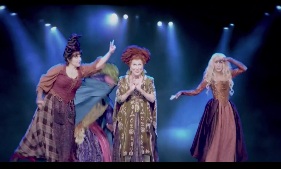 Bella Hadid, Meryl Streep, & More Attend Bette Midler’s Batty Hocus Pocus Reunion