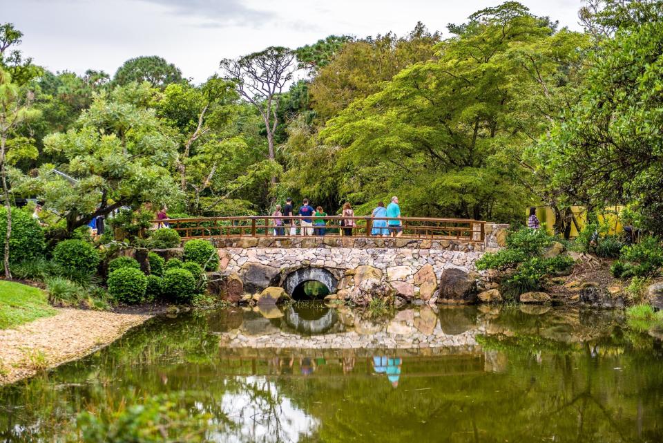 The Morikami west of Delray Beach consists of a museum and world-famous Japanese gardens.