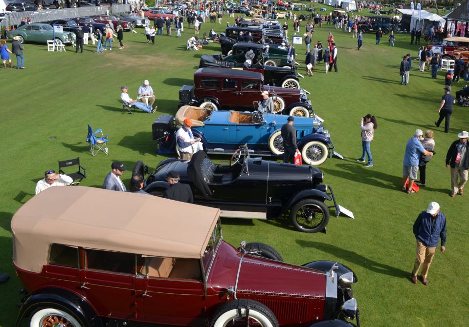 Some of the world's finest automobiles come to the Amelia Island Concours d'Elegance.
