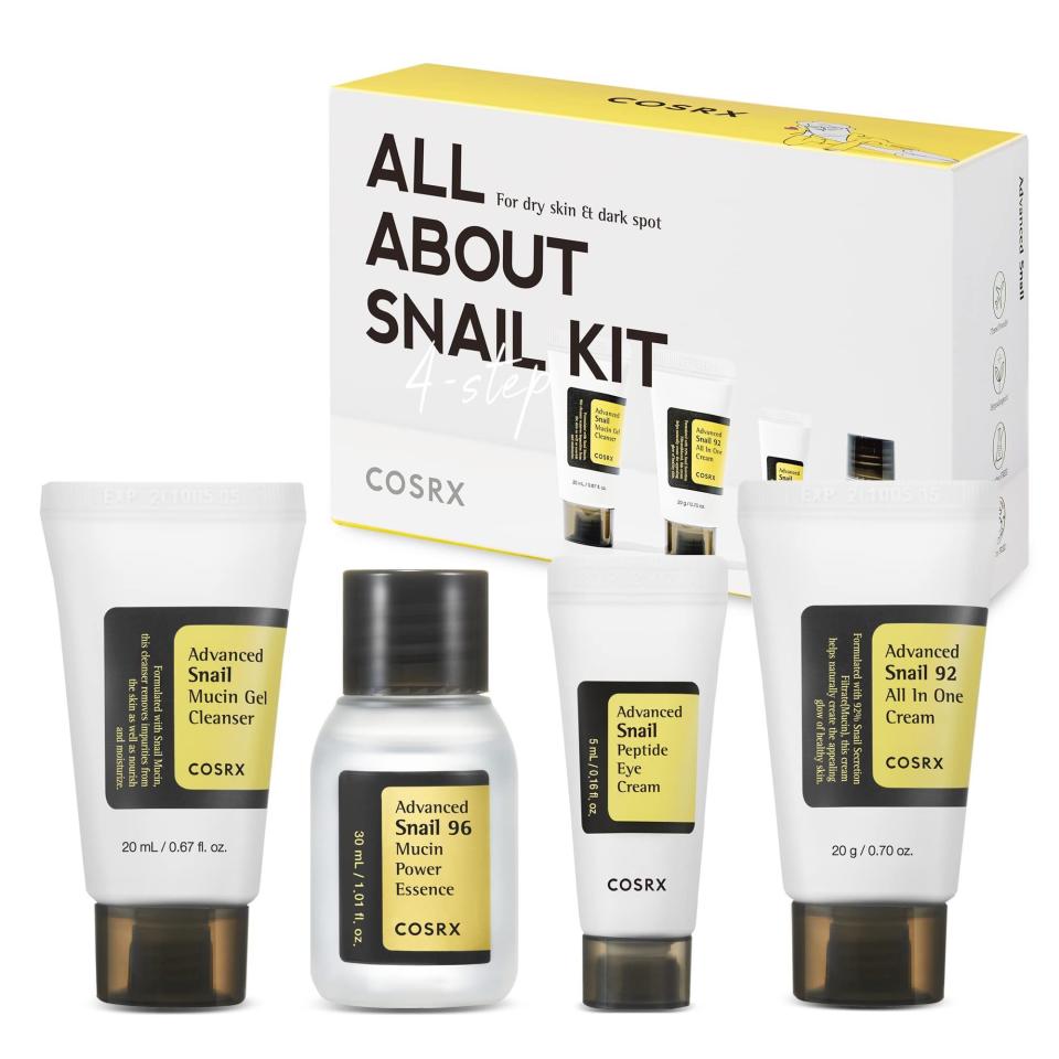 17) All About Snail Korean Skincare Set