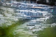 The Lantau fishing village of Tai O overlooks the Hong Kong-Zhuhai-Macau Bridge