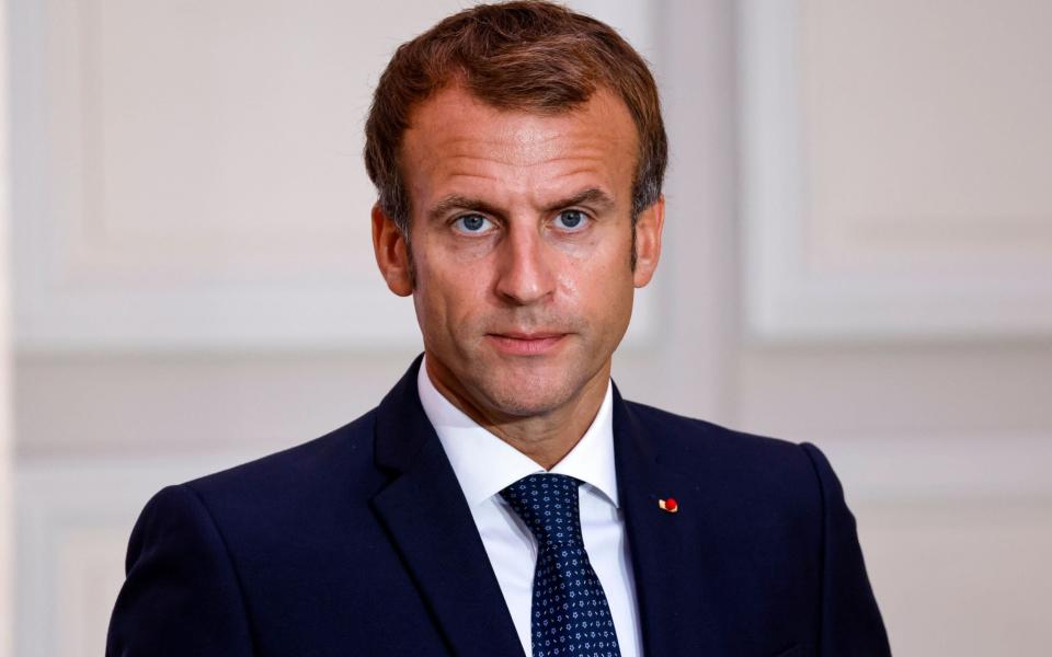 French President Emmanuel Macron - Shutterstock
