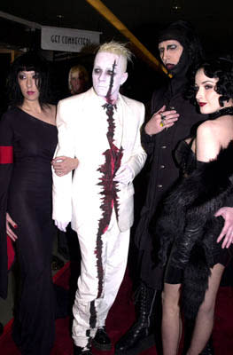 Marilyn Manson and the gang at the LA premiere of Screen Gems' Resident Evil