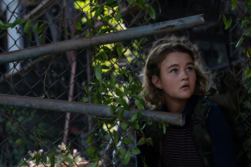 Regan (Millicent Simmonds) braves the unknown in A Quiet Place Part II. (PHOTO: United International Pictures)