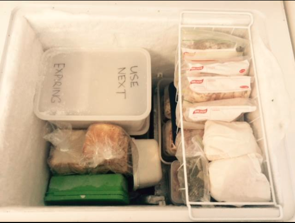 Penina and her family spend the days making frozen meals