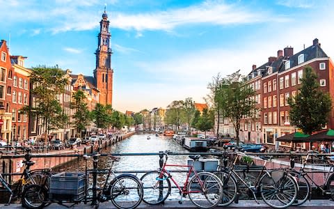 Amsterdam has never been easier to reach - Credit: GETTY