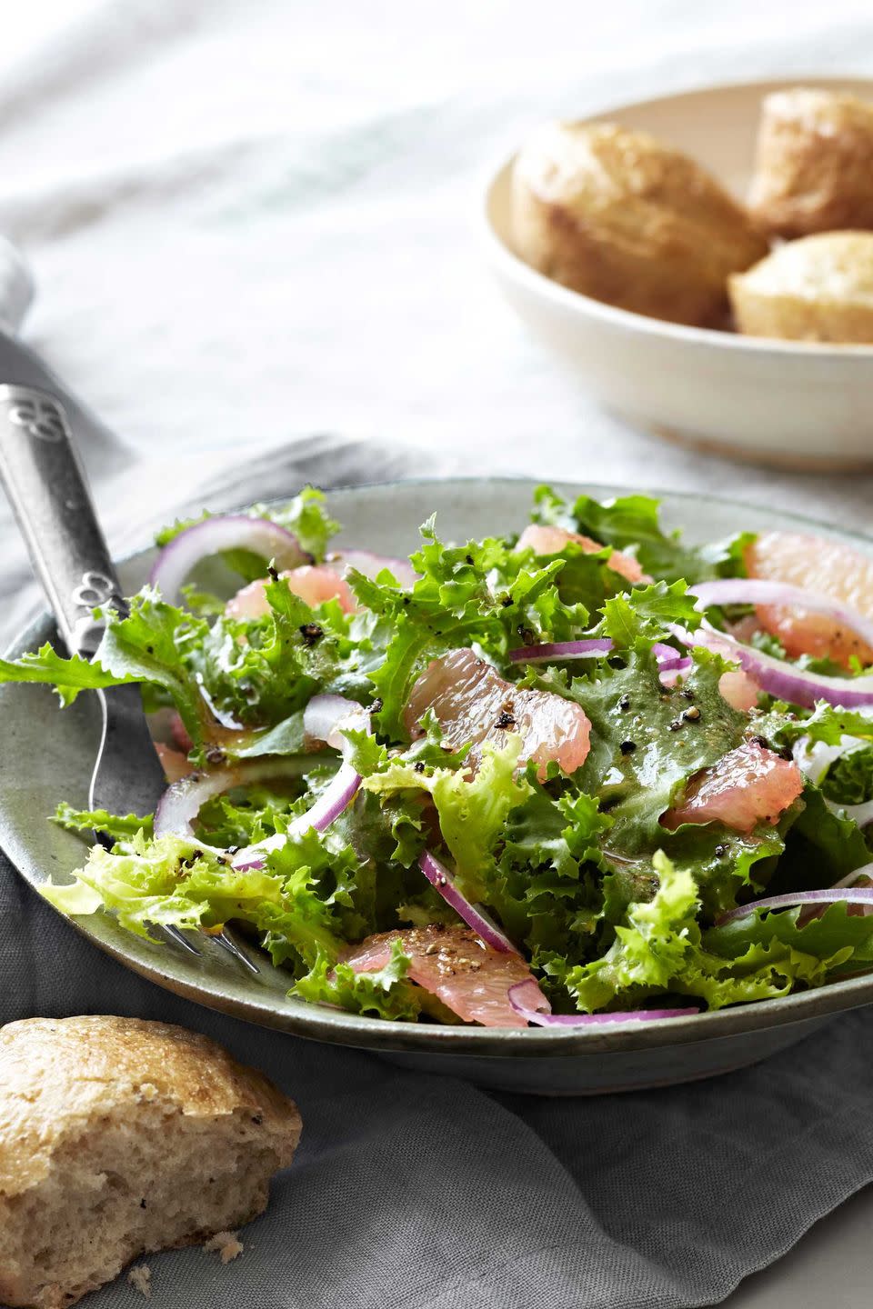 Ruby Red Grapefruit and Chicory Salad