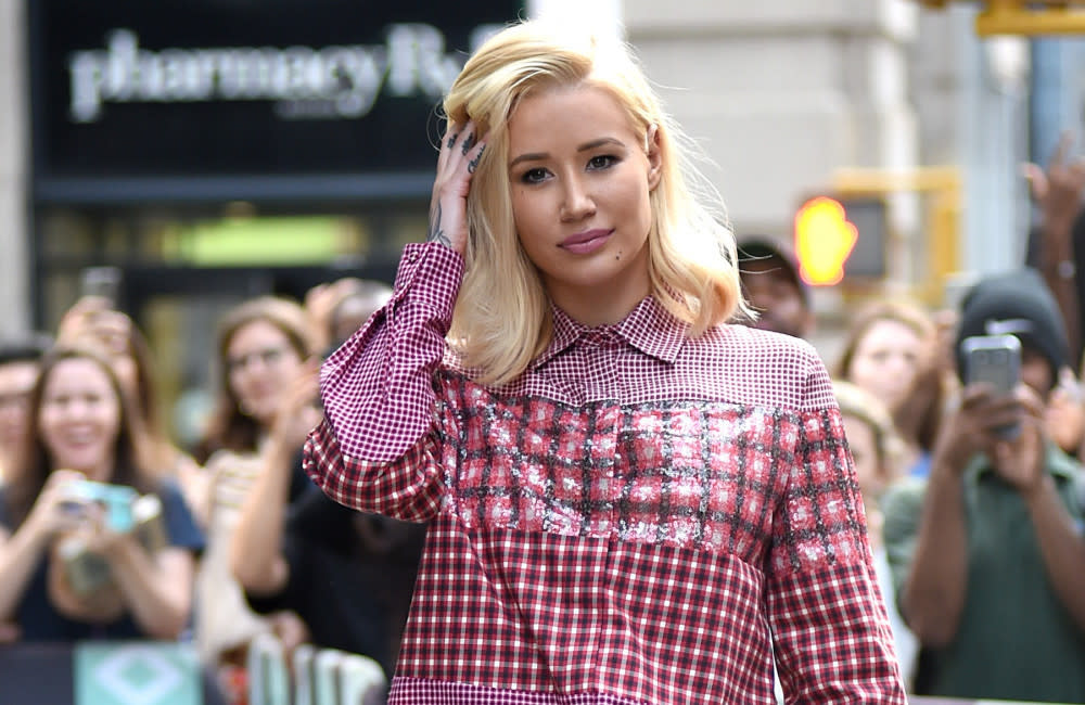 Iggy Azalea doesn't want a blue tick credit:Bang Showbiz