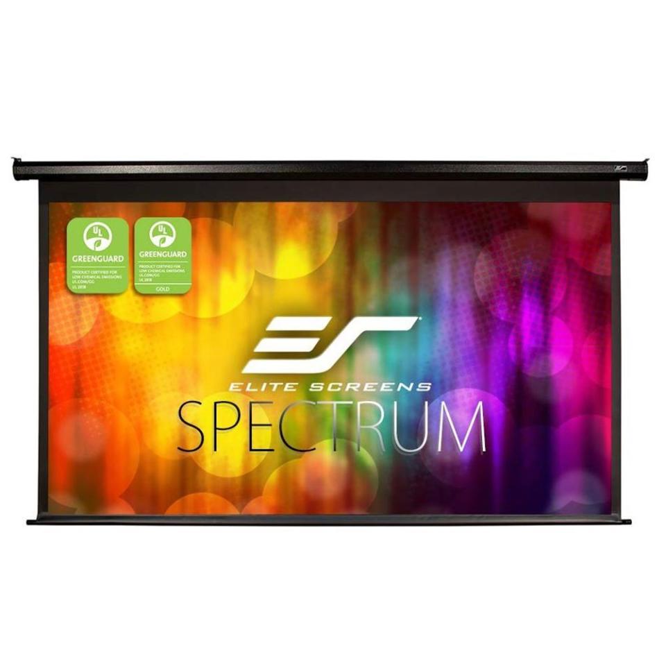 5) Elite Screens Spectrum Electric Motorized Projector Screen