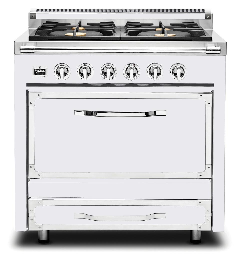 Viking Tuscany 36" range; $14,189. vikingrange.com