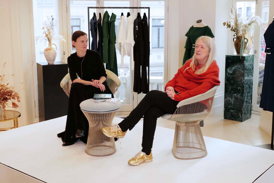 London based Canadian-British fashion designer Edeline Lee invited Mary Beard to her annual “Women and Power” speaker series at Fenwick on Bond Street. - Credit: Darren Gerrish