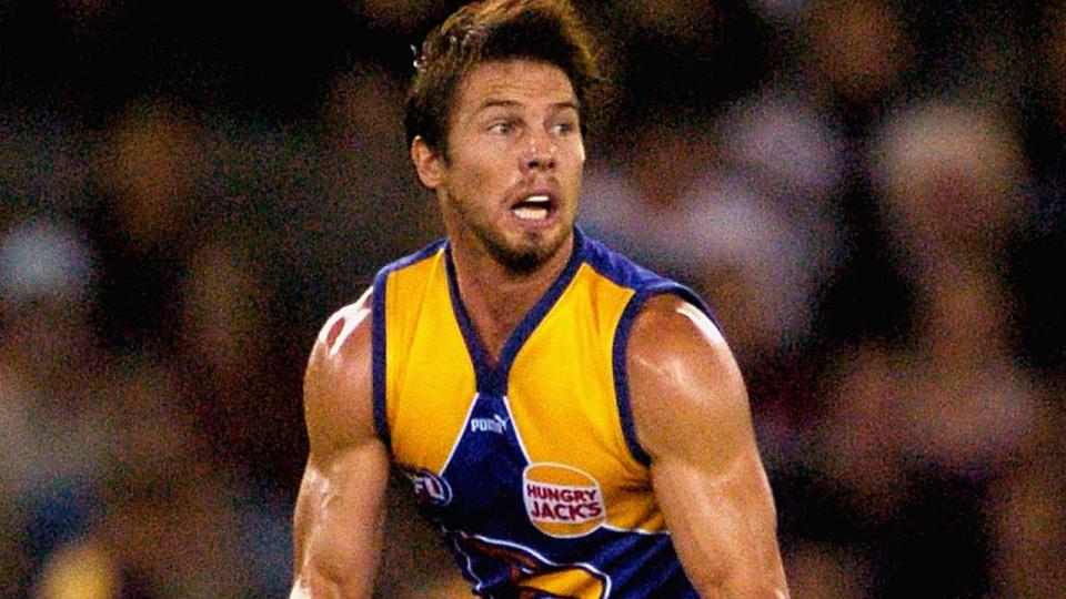 Ben Cousins, pictured here in action for West Coast Eagles during his heyday.