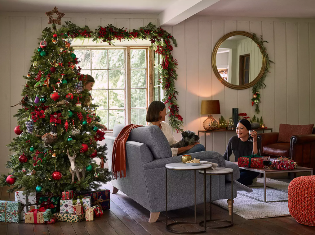 Brunswick Spruce Unlit Christmas Tree, 7ft (John Lewis & Partners)