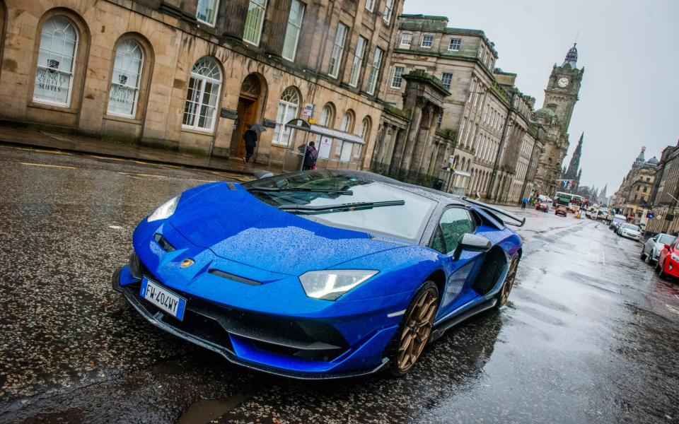 People are splashing out on luxury cars such as the Lamborghini Aventador - Chris Watt Photography 