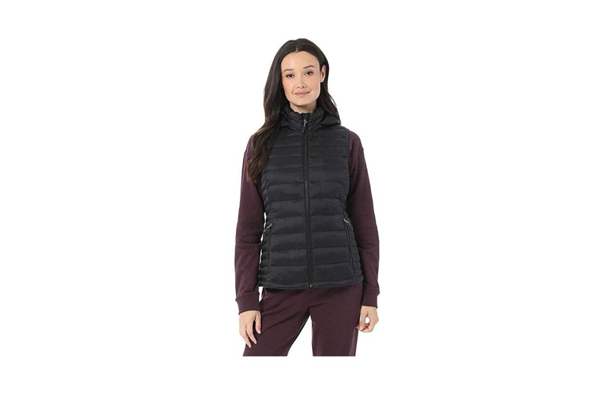 Amazon Black Packable Puffer Vest