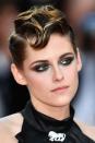 <p>Kristen Stewart's power look married a sleek punk up-do with a shimmery smoky eye. </p>