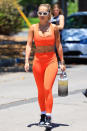 <p>Rita Ora provides some fitness inspiration on her way to pilates class in Los Angeles.</p>