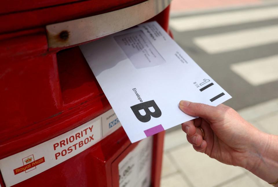 Voters have complained about delays receiving postal ballots (REUTERS)