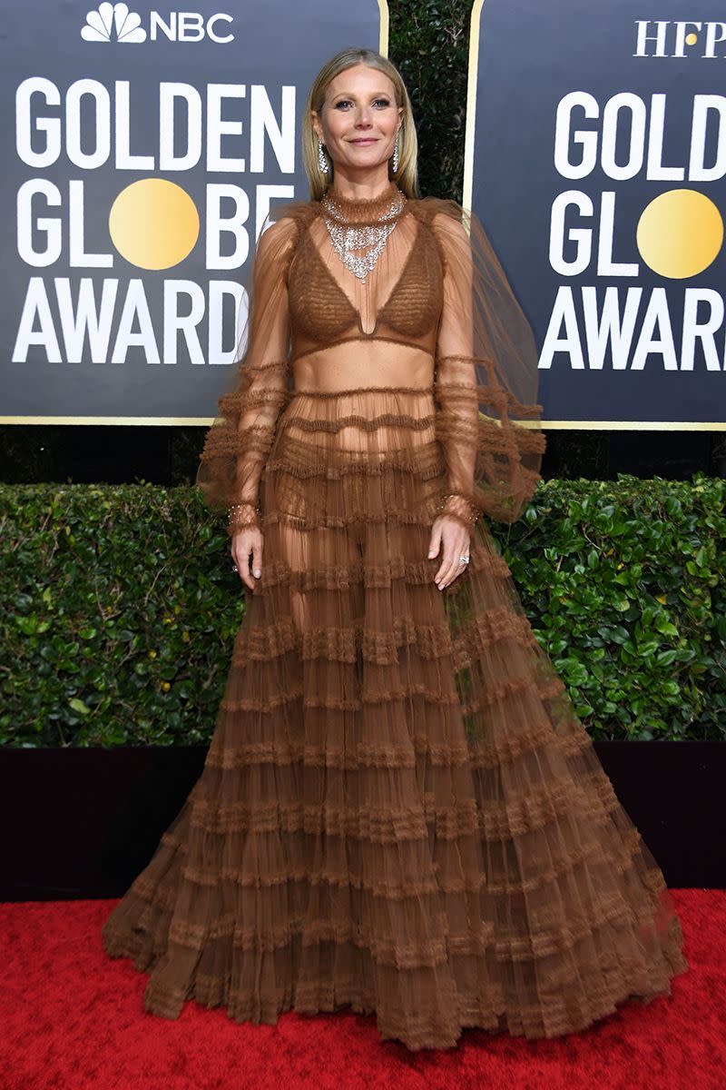 gwyneth paltrow golden globes best dressed