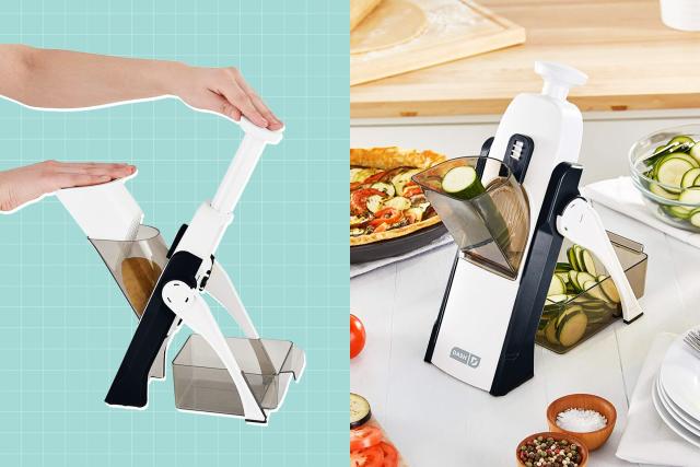 This Must-Have Mandoline Has a Special Feature That Will Save Your Fingers