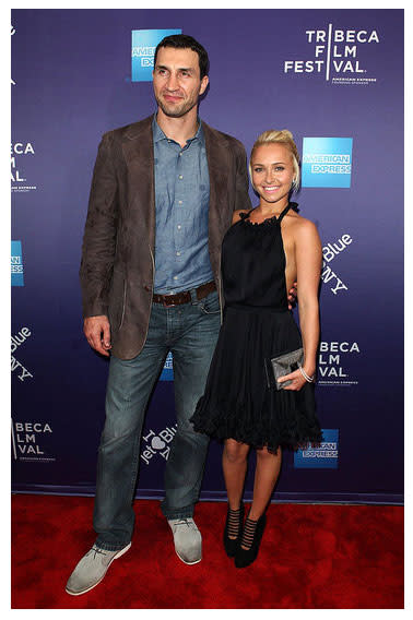 Wladimir Klitschko and Hayden Panettiere