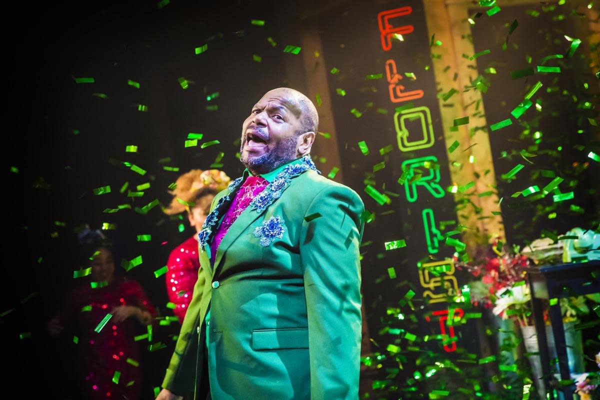 Anton Stephans in Little Shop of Horrors                       (Pictures: Pamela Raith)