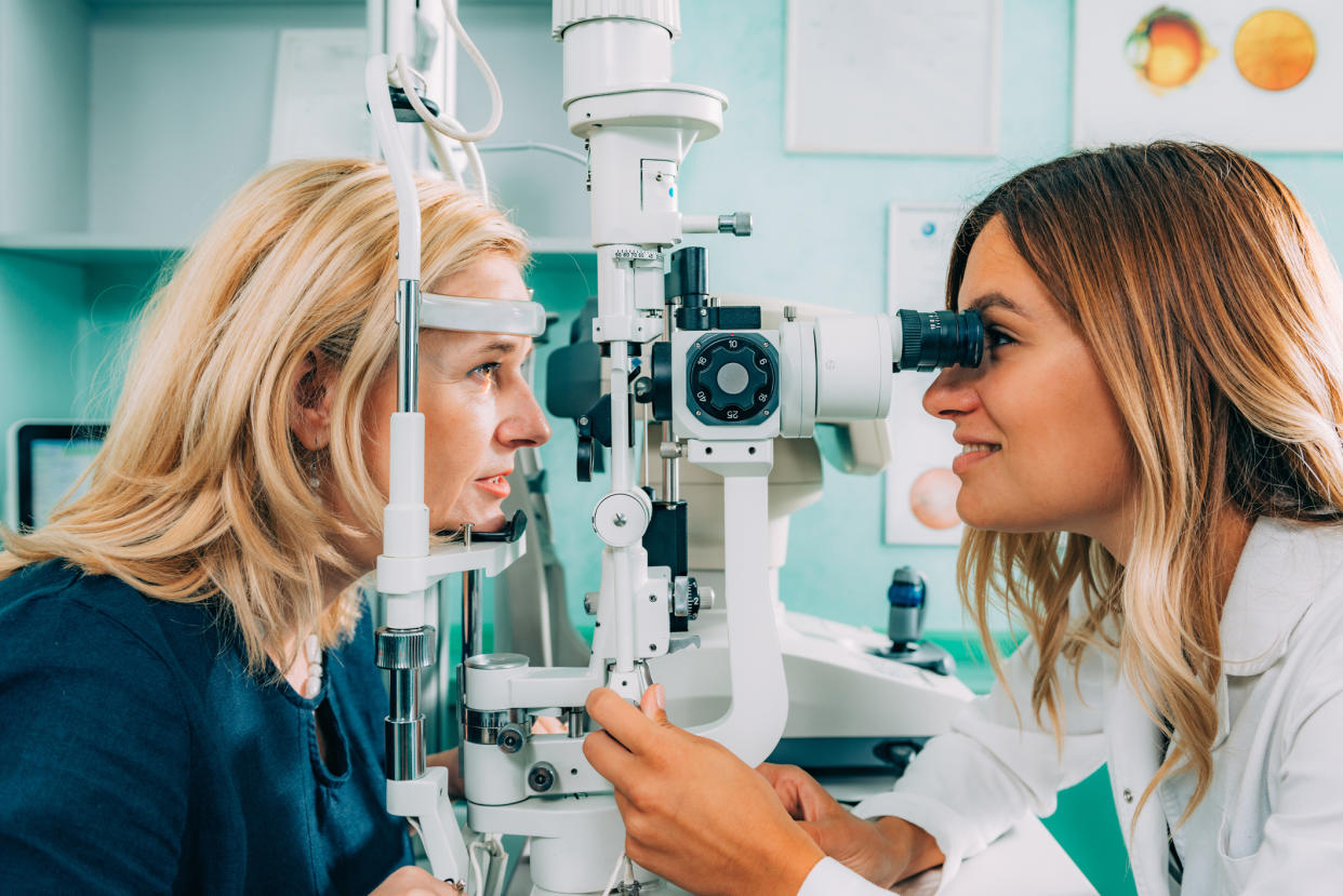 Opticians can potentially spot other health conditions. (Getty Images)