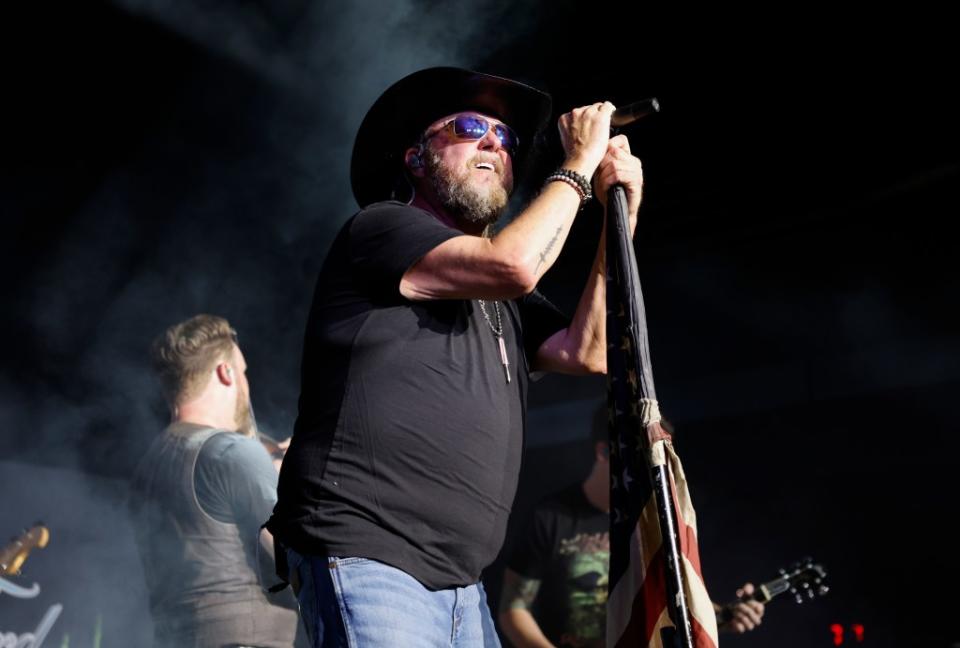 Colt Ford’s rep said his condition is “steadily improving.” Getty Images