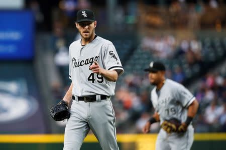 Chris Sale sent home for cutting up White Sox throwback jerseys