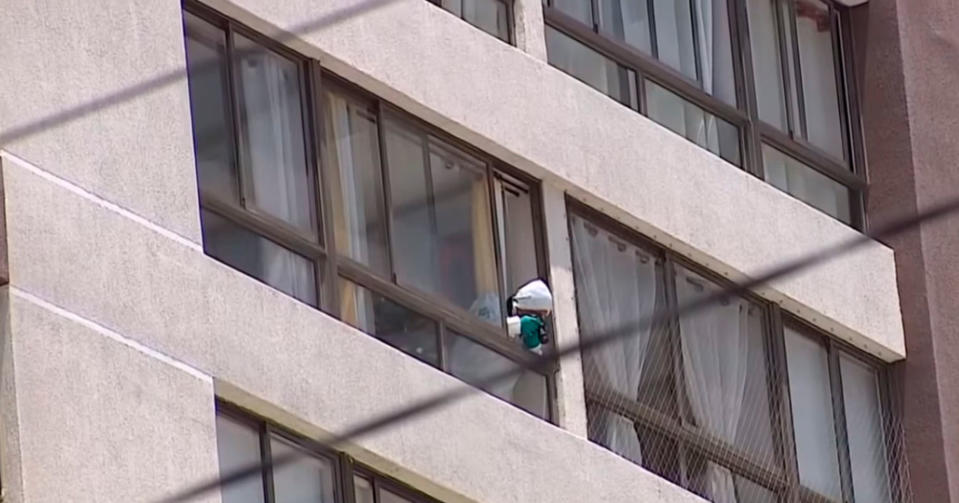 Superman boy falls from window: A young boy has fallen from a 10th floor window in Chile. 