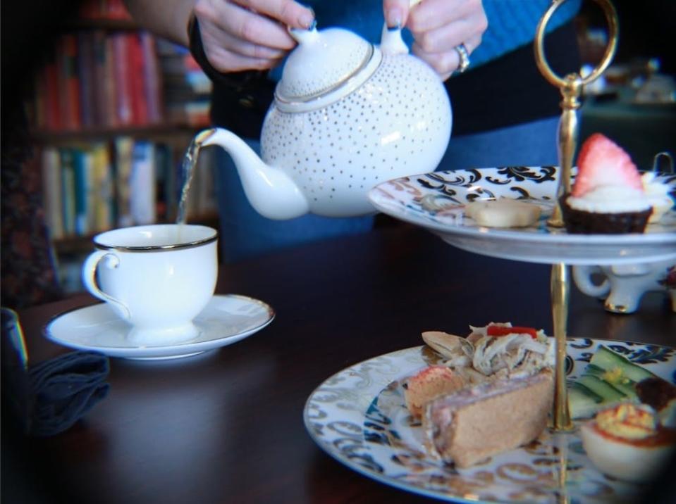 A fine tea service makes for a festive occasion at The Kraken's Cup.